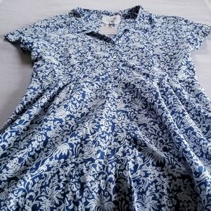 🌺SOLD🌺BNWT Blue batik Lima dress